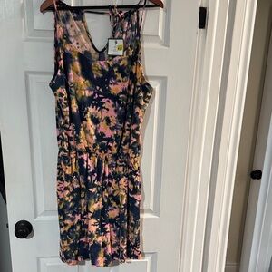 White Birch Vibrant Tie-Dye jumper